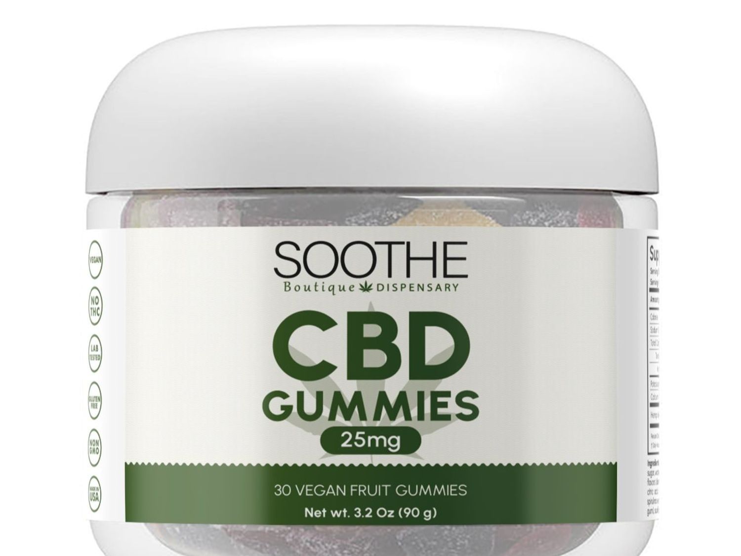 25mg CBD Gummies - 30 Pack
